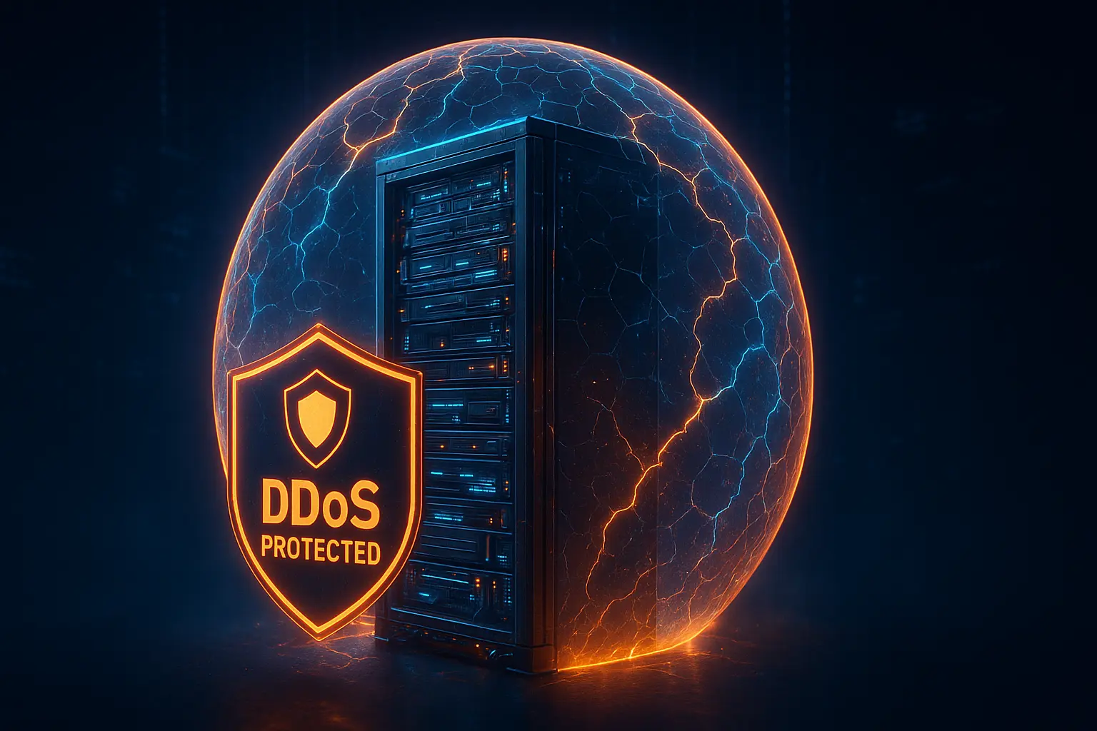 DDoS Protected Server with Shield